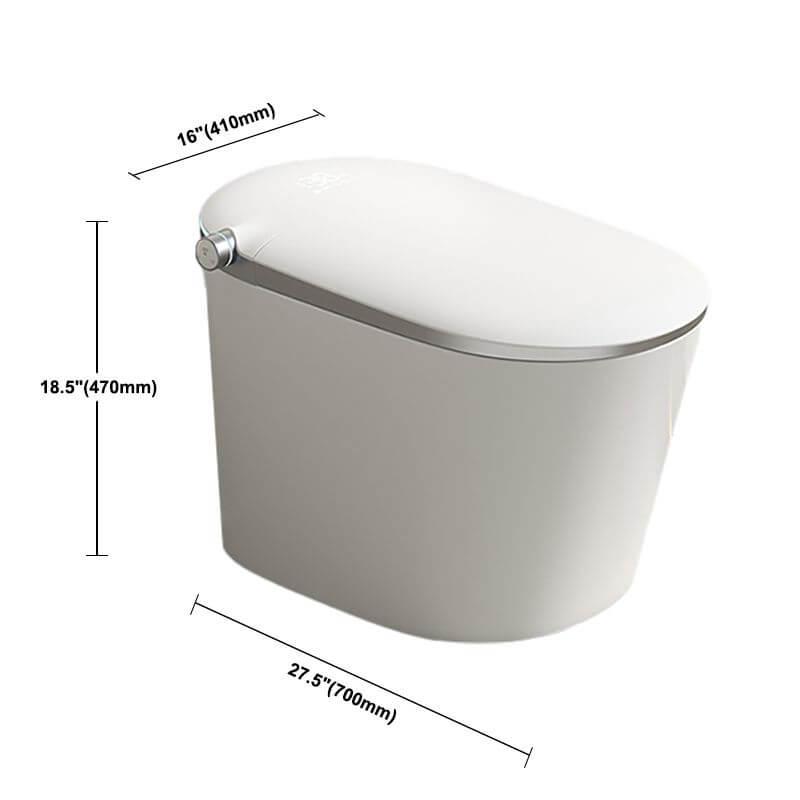 Elegant White Vitreous China Bidet