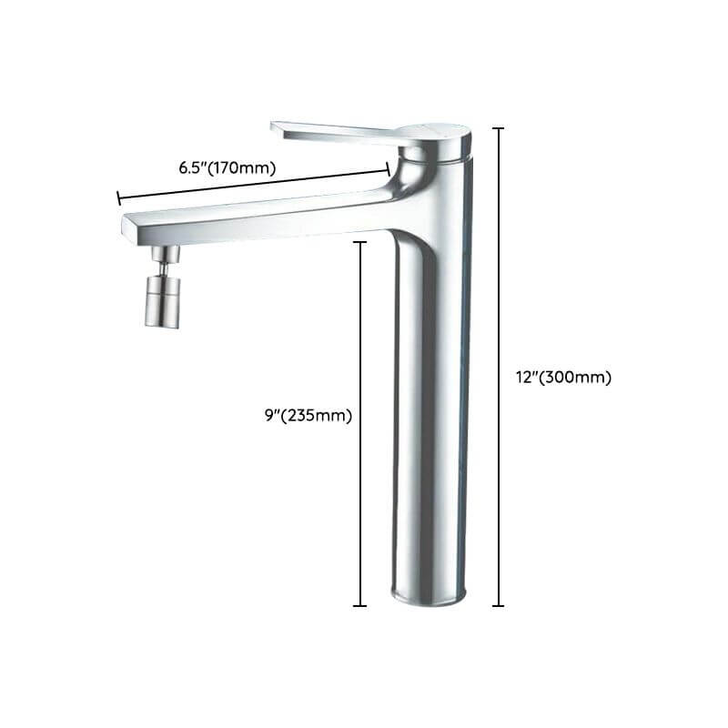 Touch sensor bathroom faucet