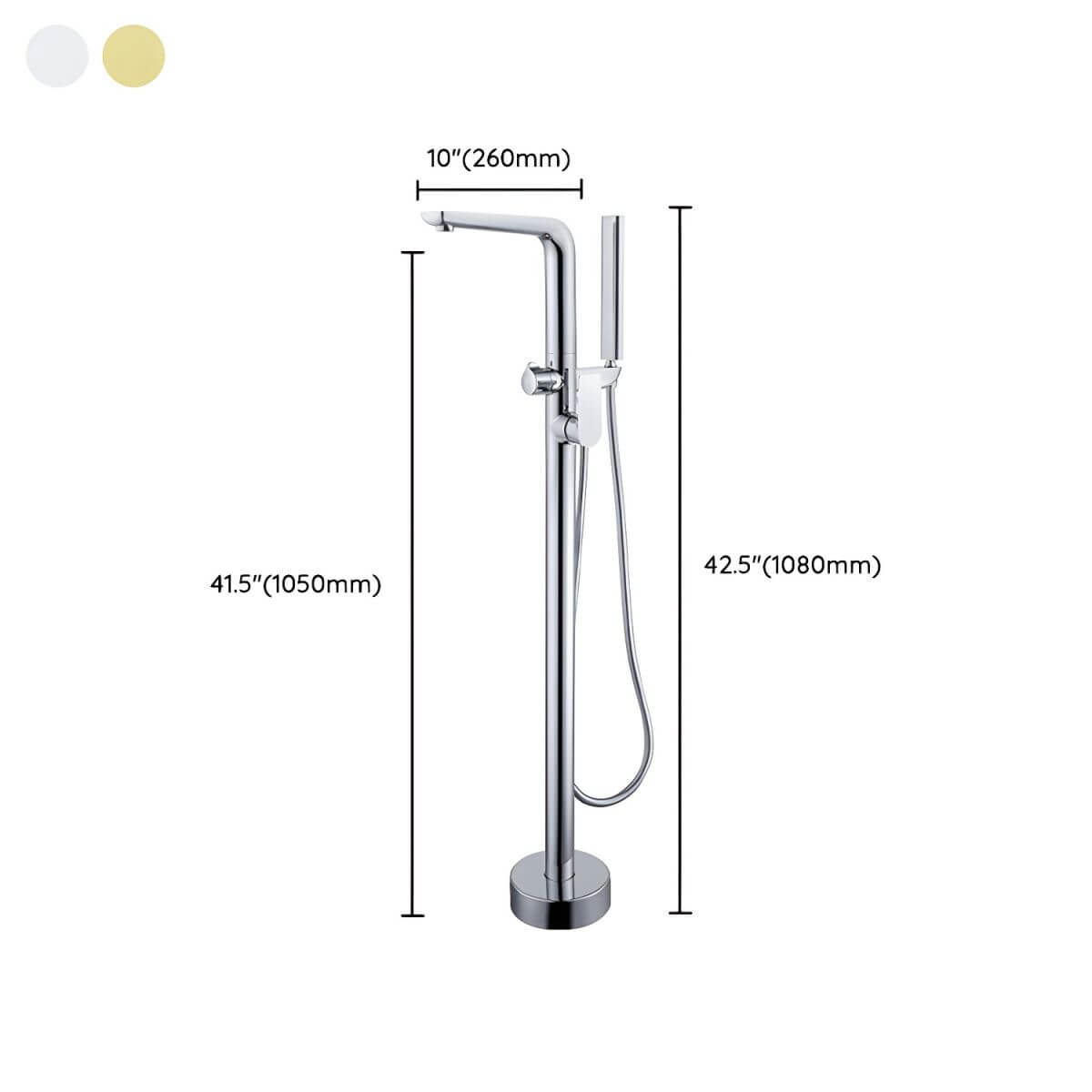 gooseneck high arc spout