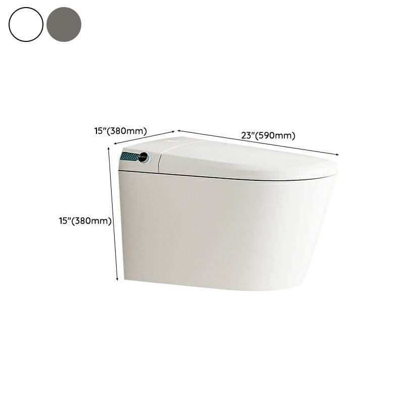 Modern bathroom bidet with antimicrobial features