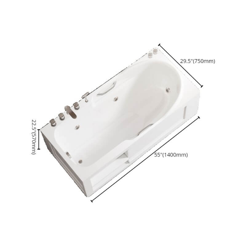 洗練されたインテリアのアクリル製バスタブ