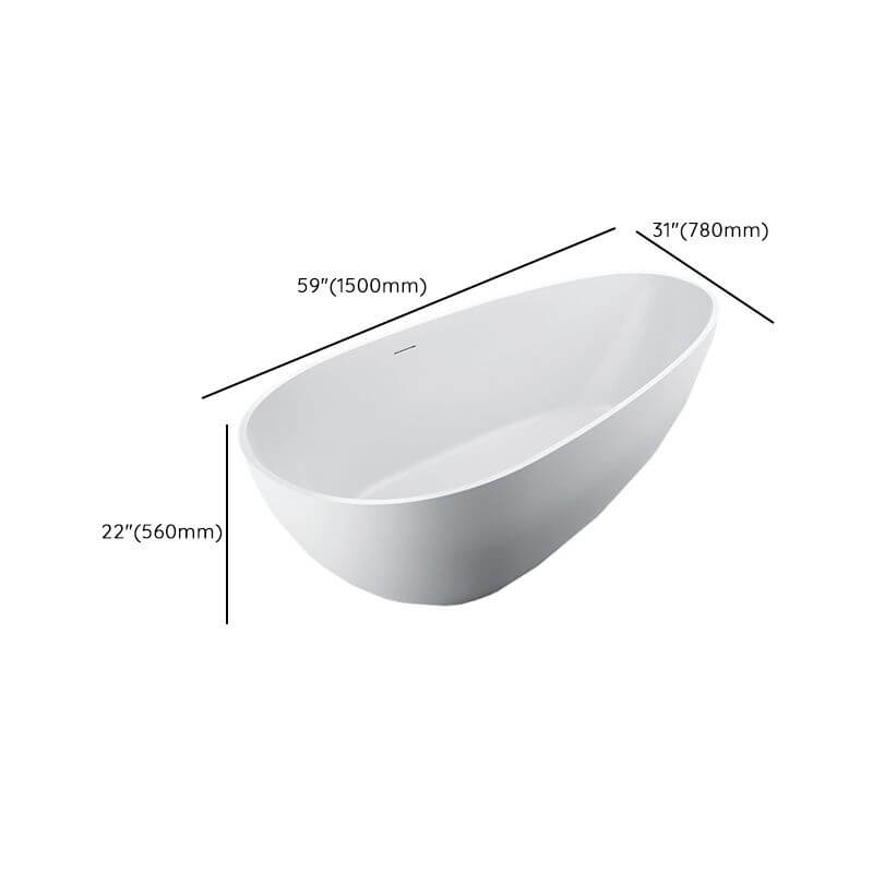 ovale weiße Badewanne mit Überlauf