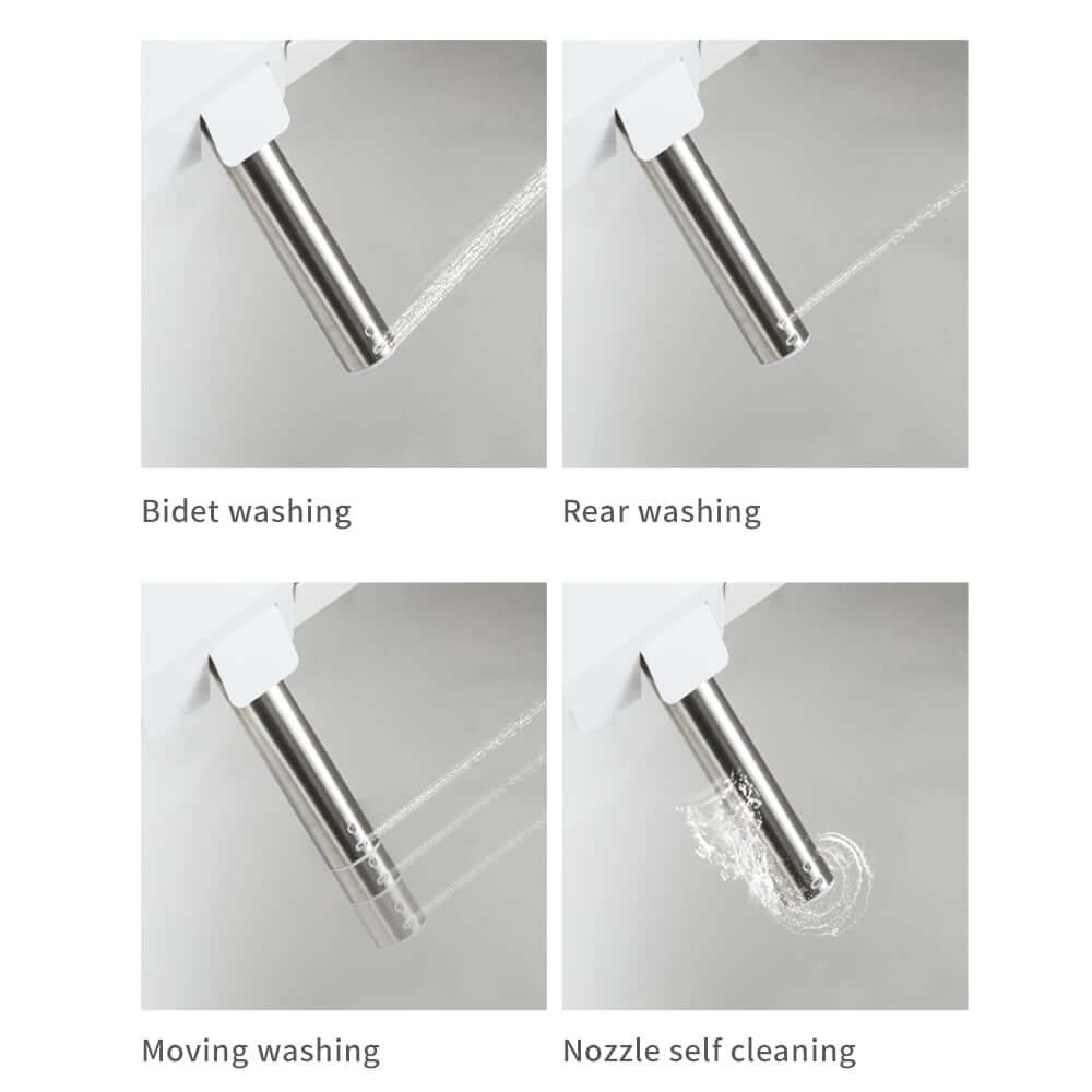 Smart Bidet Toilet with Heated Seat and Auto Flush Features