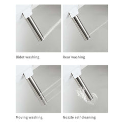 Smart Bidet Toilet with Heated Seat and Auto Flush Features