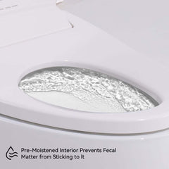 Smart Bidet Toilet with Heated Seat and Auto Flush Features