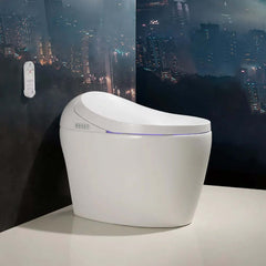Smart Bidet Toilet with Heated Seat and Auto Flush Features