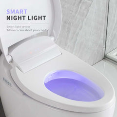 Smart Bidet Toilet with Heated Seat and Auto Flush Features