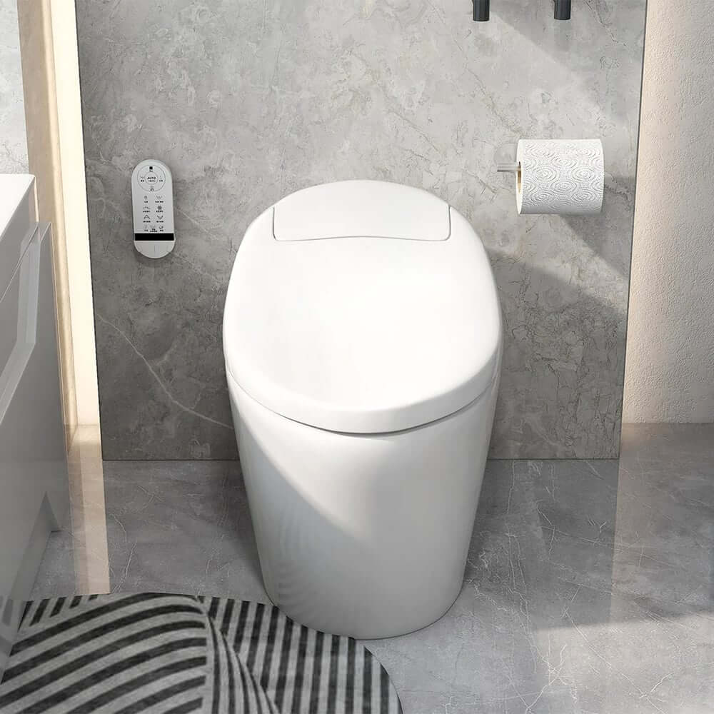 Smart Bidet Toilet with Heated Seat and Auto Flush Features