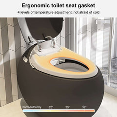 Smart Elongated Bidet Toilet with Adjustable Heated Seat and Auto Flush