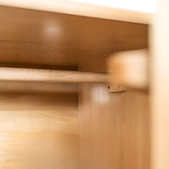 Solid Hardwood Climber with Rope Net, Slide & Chalkboard for Toddlers