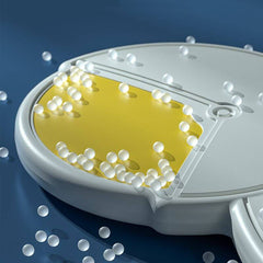 Space-Saving Freestanding Slide for Toddlers – Rounded Safety Edges & Minimalist Color Palette