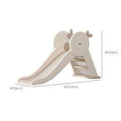 Space-Saving Freestanding Slide for Toddlers – Rounded Safety Edges & Minimalist Color Palette Dimensions