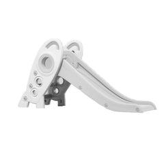 Space-Saving Freestanding Slide for Toddlers – Rounded Safety Edges & Minimalist Color Palette