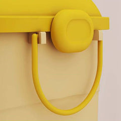 Stackable Animal-Shaped Plastic Toy Box with Wheels and Lid