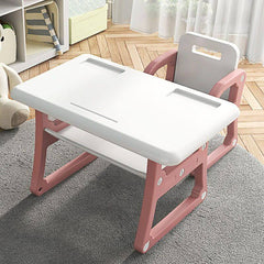 Toddler Activity Table Set with Rounded Corners and Under-Table Storage