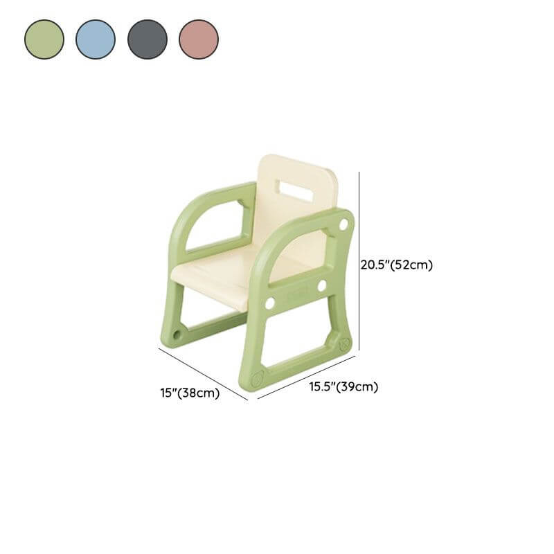 Toddler Activity Table Set with Rounded Corners and Under-Table Storage Dimensions