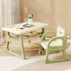 Toddler Activity Table Set with Rounded Corners and Under-Table Storage Main Product Image