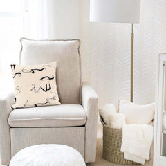 Velvet Abstract Throw Pillow Cover for Modern Decor