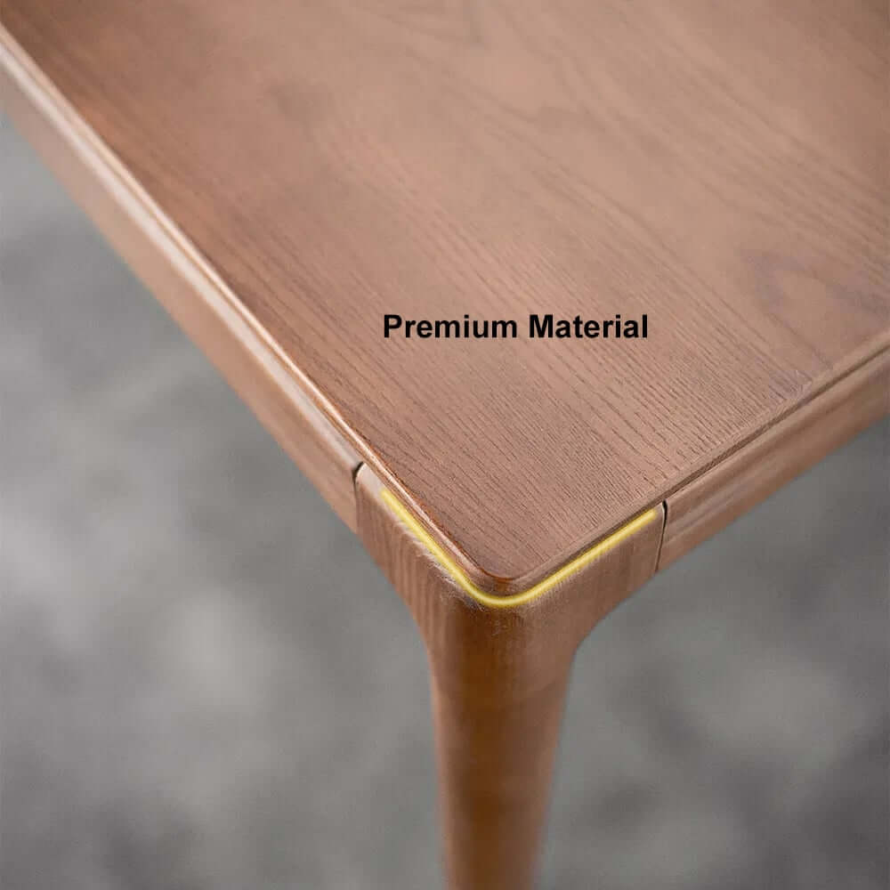 Walnut Mid-Century Modern Writing Desk with 3 Drawers